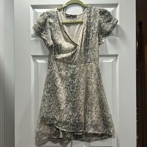 A&F wrap mini dress